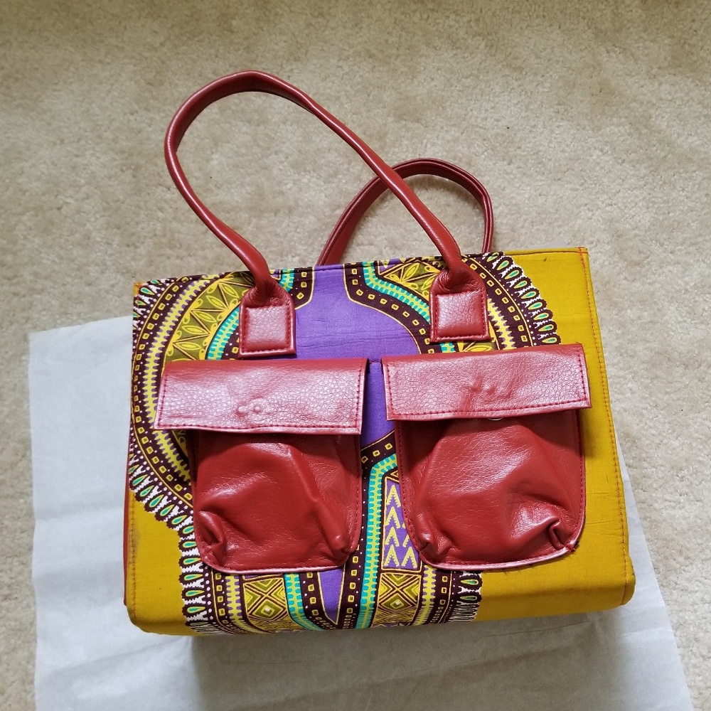 African print Dashiki bag